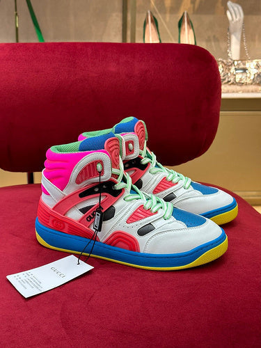 Gucci two-tone luxury sneakers view 11 streetwear statement look