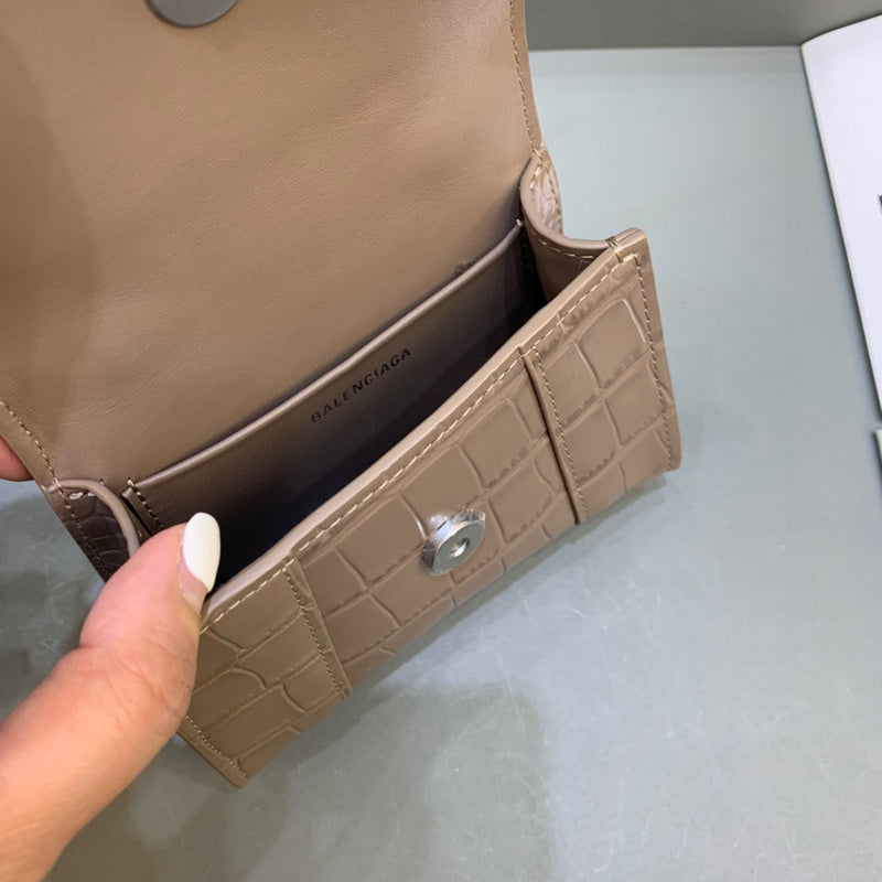 Sophisticated Vegan Leather Handbag - Statement Silhouette | Women's Designer-Inspired Purse #498 - alternate angle view (image 8) of designer-inspired handbag