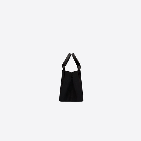 Balenciaga Bags? BALENCIAGA Mini Canvas Basket Handbag for Women - FW25 Collection Luxury Designer Leather Handbag