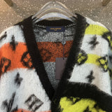 Flat lay presentation of Louis Vuitton luxury clothing with contemporary cut