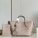 Side profile of refined premium women's handbag – women's statement bag