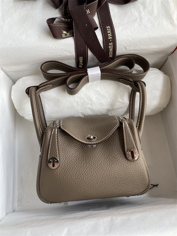 Close-up detail of polished bag design