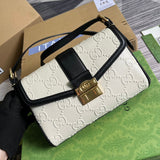 Front view of premium polished women's handbag – women's premium purse