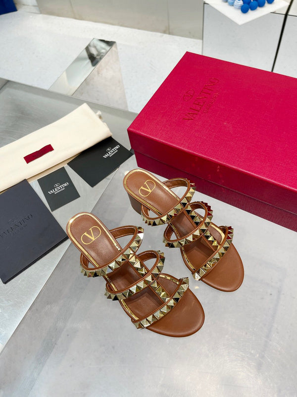 Valentino Garavani luxury shoes detail shot