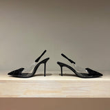 Saint Laurent luxury shoes close-up — premium authentic designer style