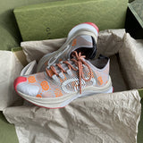 Gucci clean off-white luxury sneakers view 6 chunky sole construction