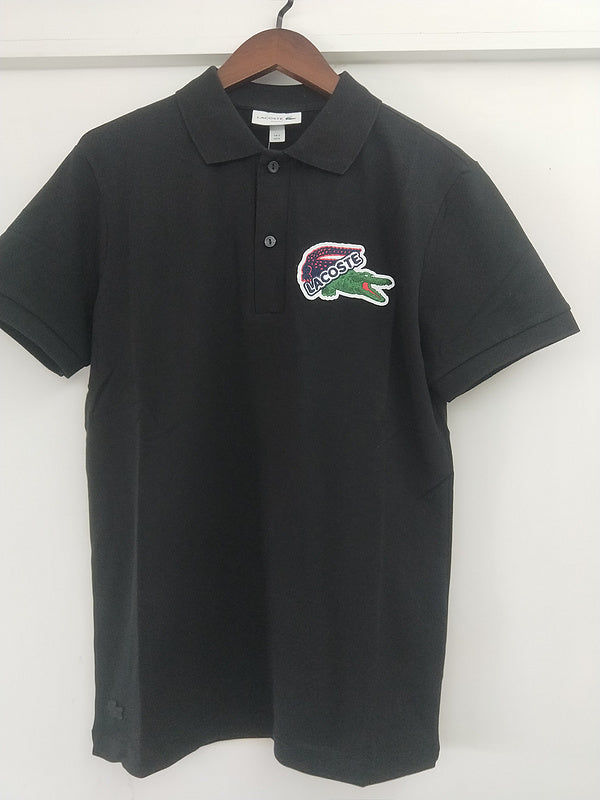 Full styled look of Lacoste luxury clothing with tailored silhouette