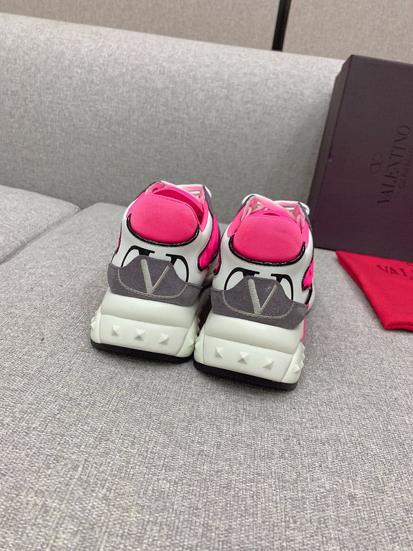 Close-up of Valentino Garavani shoes craftsmanship