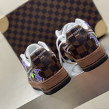 Nike bold contrast luxury sneakers view 8 minimalist modern build