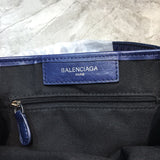 Polished Vegan Leather Handbag - Polished Finish | Women's Premium Handbag #777 - side angle view (image 2) of designer-inspired handbag