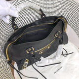 Close-up detail of refined statement women's handbag – women's luxury handbag