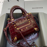 Modern Premium PU Leather Handbag - Chic Everyday Appeal | Women's Fashion Handbag #323 - side angle view (image 2) of designer-inspired handbag
