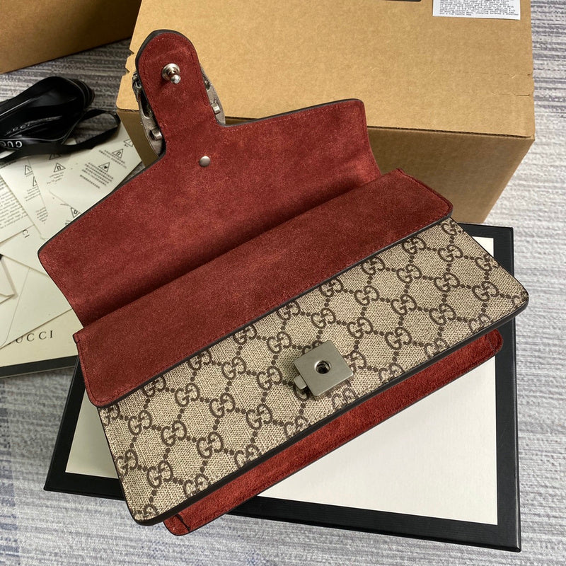 Interior view of classic chic women's handbag – women's luxury accessory