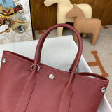 Considered bag shown from front angle