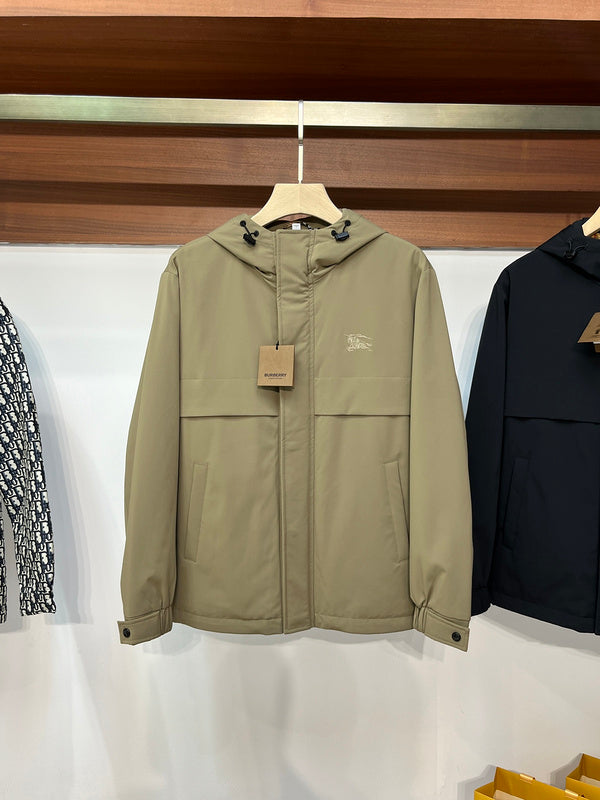 Close-up of Burberry designer clothing craftsmanship