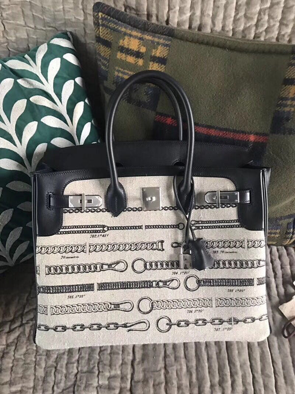Close-up detail of modernist bag design
