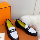 Hermes shoes Style 387 - top view showing design