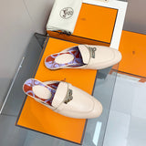 Hermes sandals Style 171 - styled lifestyle view