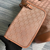 Close-up detail of modern everyday-luxe women's handbag – women's luxury accessory