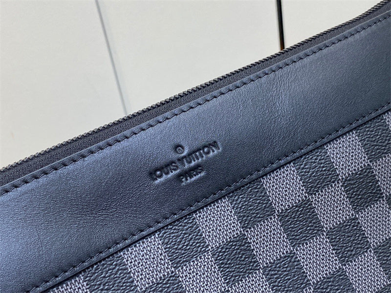  Signature crossbody bag carried on shoulder 16