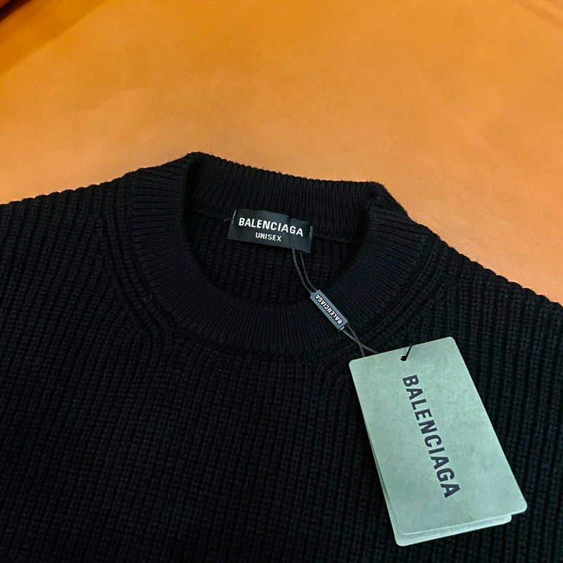 Balenciaga clothing close-up — premium authentic designer style