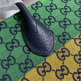Handle and strap detail of everyday-luxe statement women's handbag – women's designer-style accessory