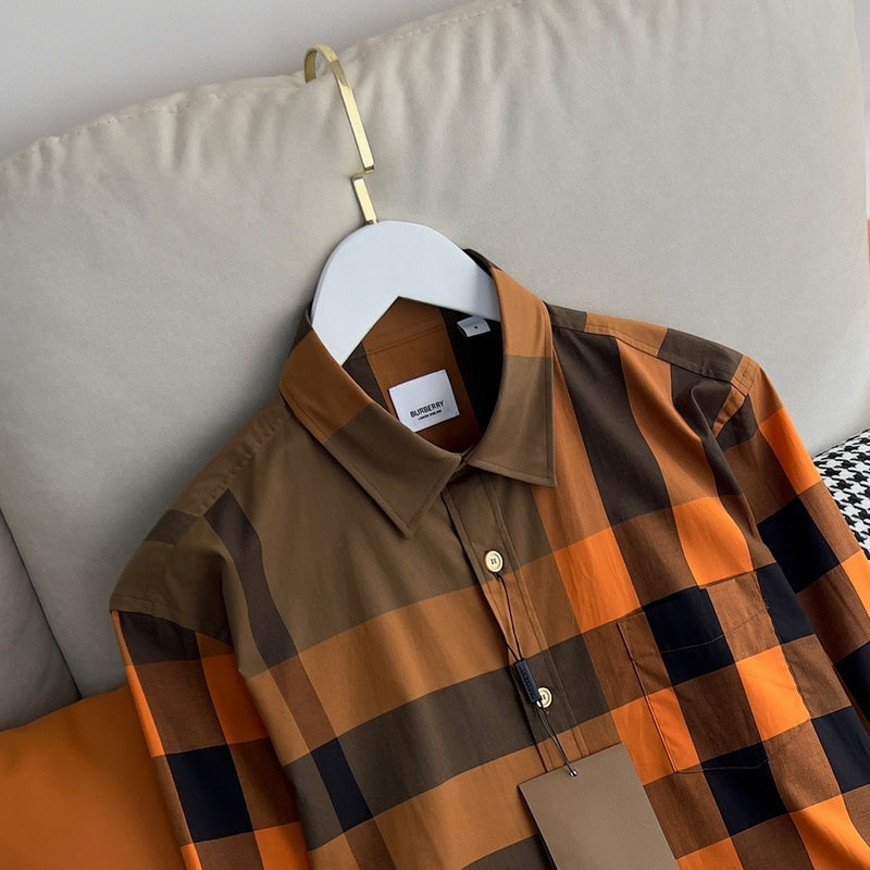 Burberry clothing close-up — premium authentic designer style