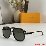 Lifestyle view of Louis Vuitton unisex sunglasses
