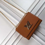 Handle and strap detail of sleek chic women's handbag – women's luxury handbag