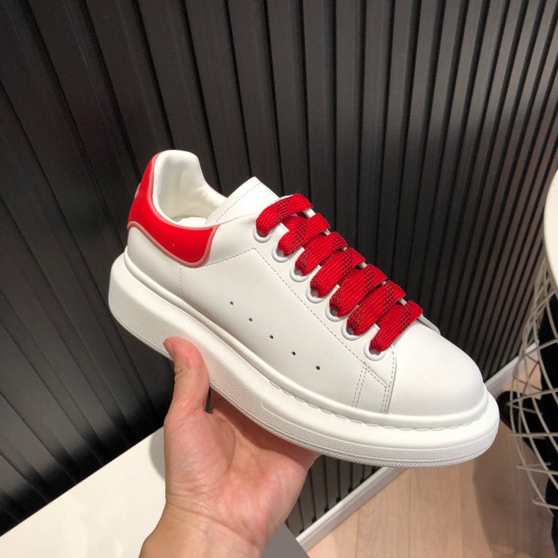 Alexander McQueen sneakers detailed view showing premium designer craftsmanship