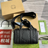 Side profile of polished structured women's handbag – women's statement bag