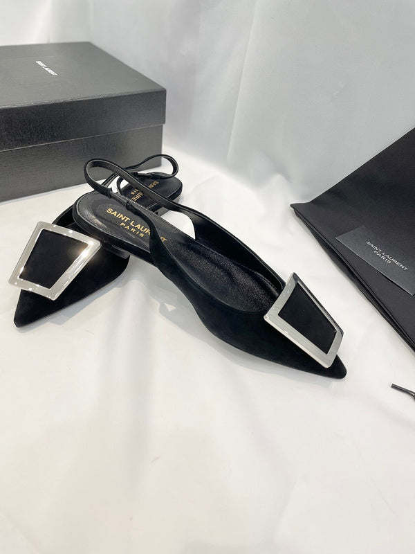 Saint Laurent shoes front view designer style