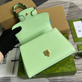 Side profile of elevated modern women's handbag – women's premium purse