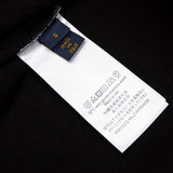 Side profile of Louis Vuitton luxury clothing with monogram-inspired silhouette