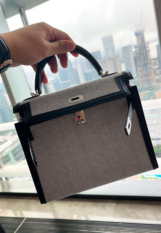 Understated crossbody bag carried on shoulder 10