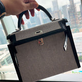  Understated crossbody bag carried on shoulder 10