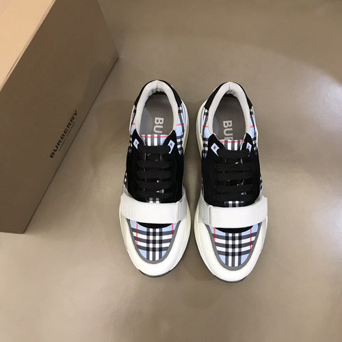 Burberry Black Classic Ballet Flats - Full Silhouette View