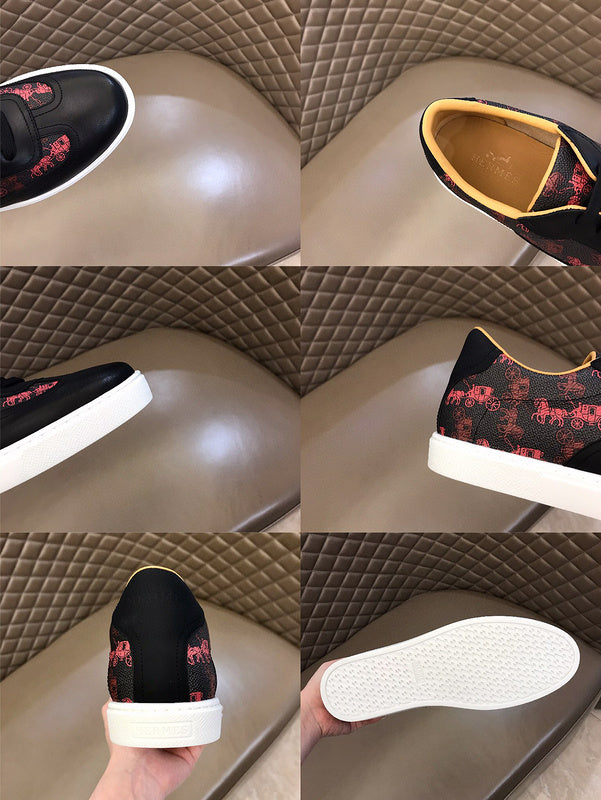Hermes shoes Style 100 - side profile detail