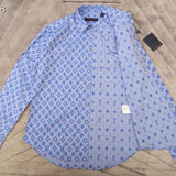 Full styled look of Louis Vuitton luxury clothing with tailored silhouette