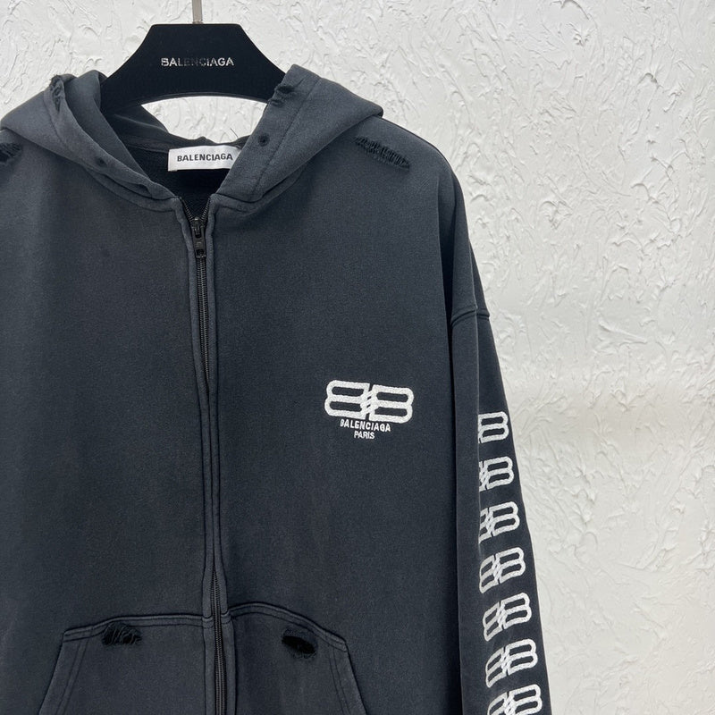 Balenciaga luxury designer clothing detail shot