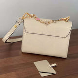 Interior view of polished statement women's handbag – women's luxury accessory