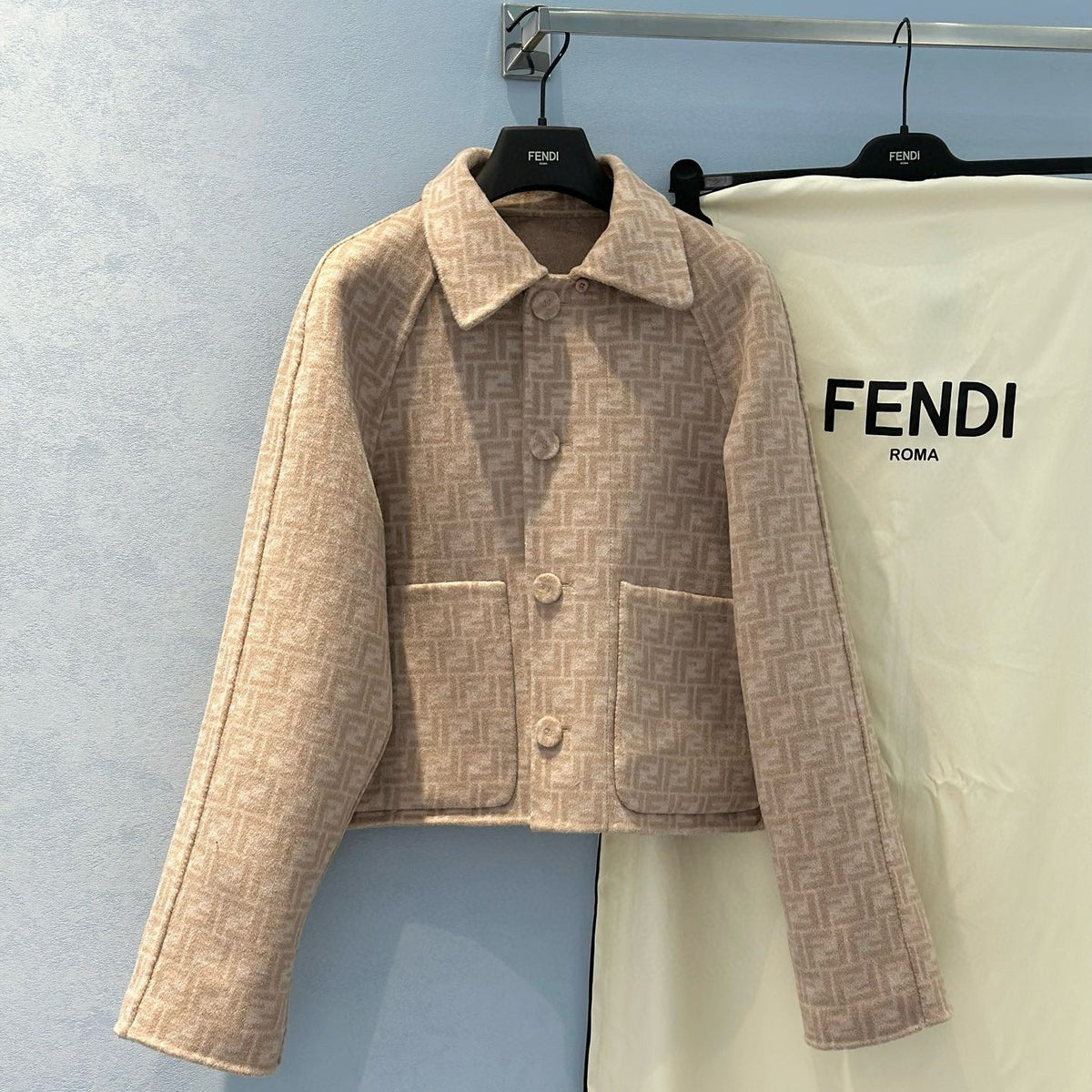 Fendi Coat – luxury designer piece with signature house detailing