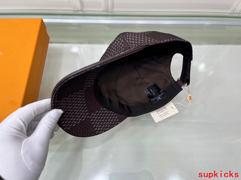 Side view of Louis Vuitton unisex cap
