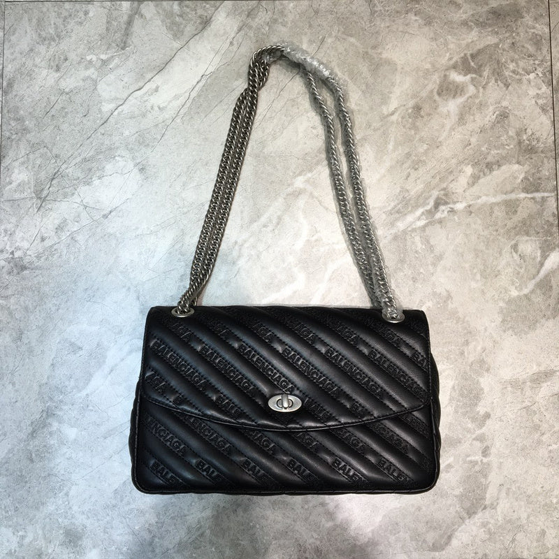 Polished Premium PU Leather Handbag - Understated Luxury Look | Women's Designer-Inspired Purse #834 - close-up detail shot (image 3) of designer-inspired handbag
