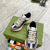 Gucci crisp white luxury sneakers view 6 everyday casual design