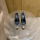 Louis Vuitton shoes Style 200 - back heel detail