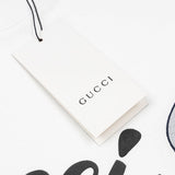 Full styled look of Louis Vuitton cotton t-shirt with logo-detail design