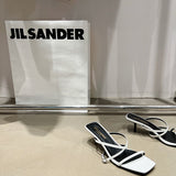 Close-up of Saint Laurent shoes craftsmanship