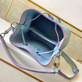 Front view of statement chic women's handbag – women's designer-style accessory