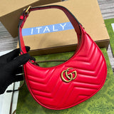 Back view of refined premium women's handbag – women's statement bag